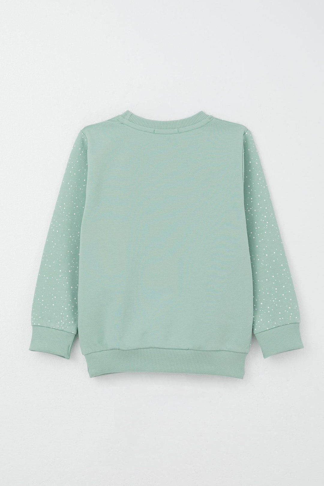 BRE Breeze Girl Child Tracksuit Printed with Heart and Star for 3-7 Years, Aqua Green - Arlington