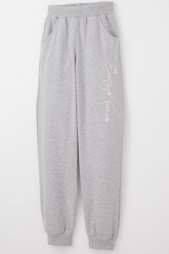 BRE Breeze Girl Child Tracksuit Printed with Flower Pattern 62 Years, Rose Pink - West Bridgford