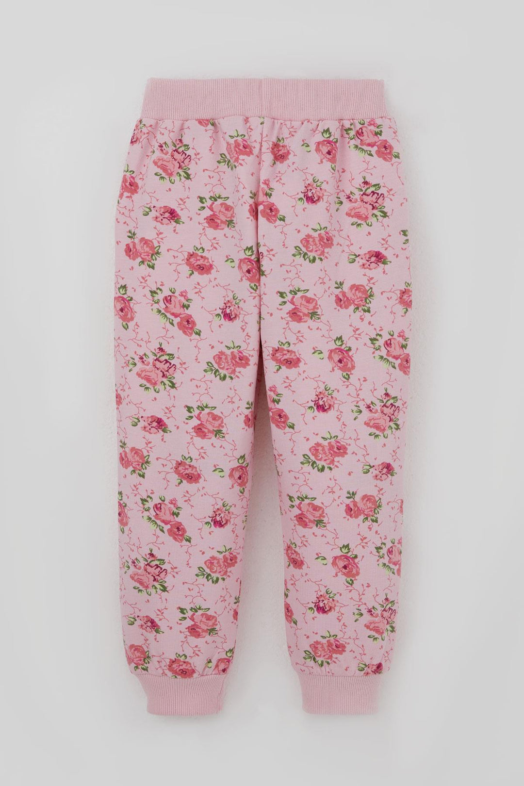 BRE Breeze Kız Çocuk Eşofman Takım Çiçek Desenli 1.5-5 Yaş, Pembe - Lynn