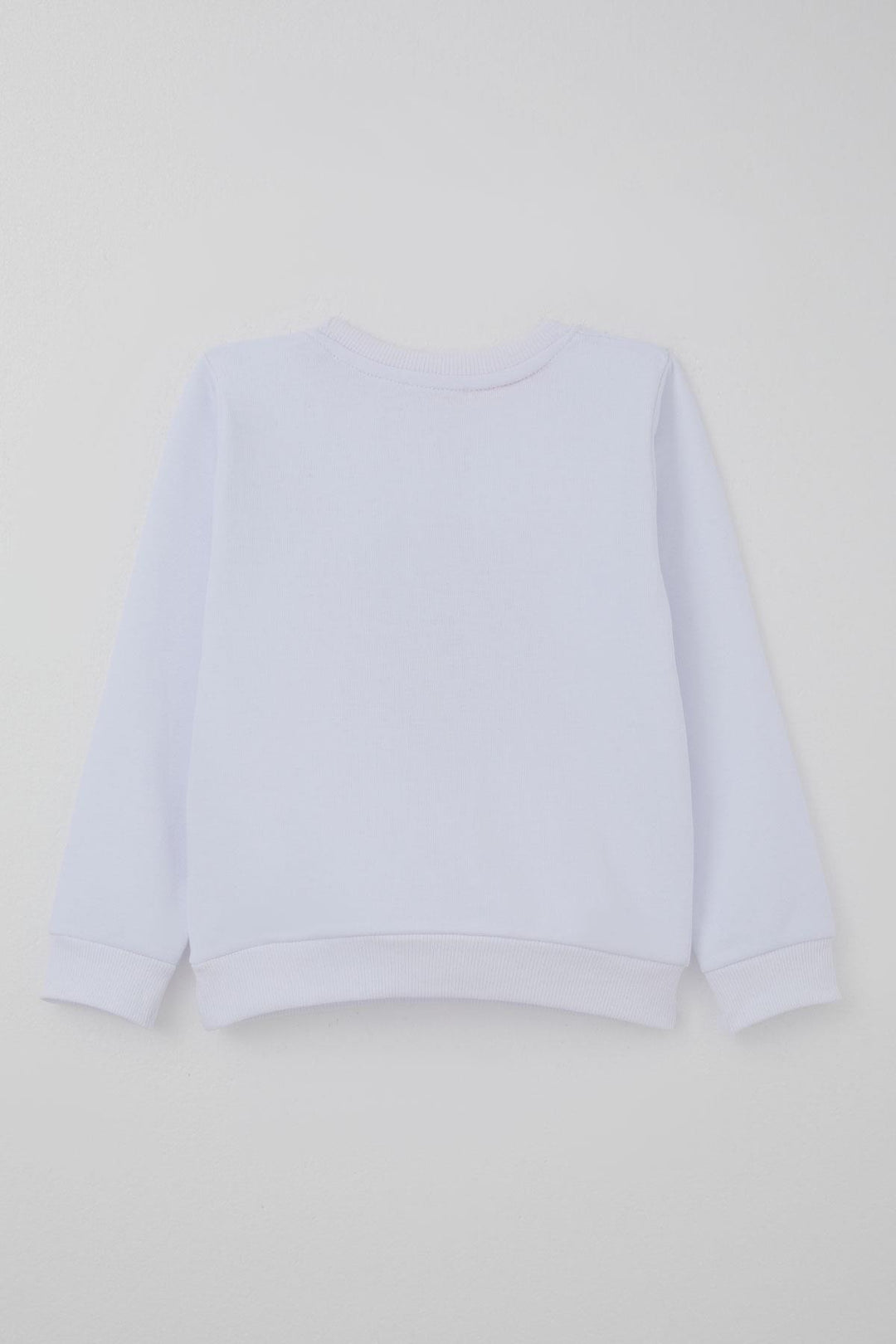 BRE Breeze Girl Child Tracksuit Love Themed Happy Bear Embroidered 3-7 Years, White - Segrate