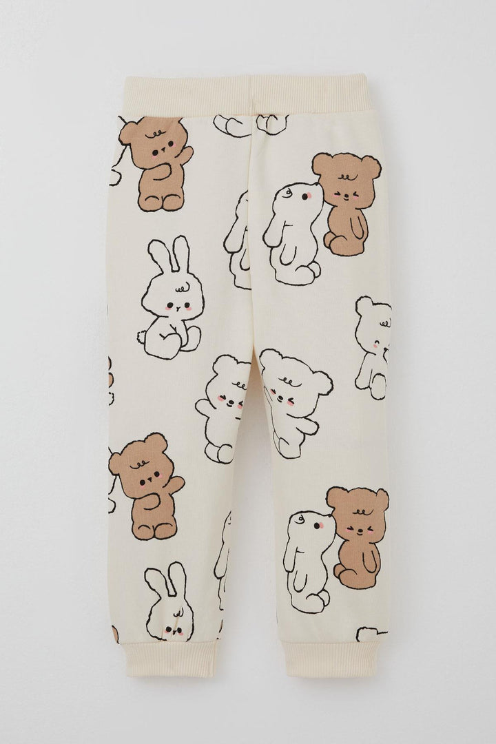 BRE Breeze Girl's Tracksuit Cute Friends 2-6 Years, Cream - San Cristóbal