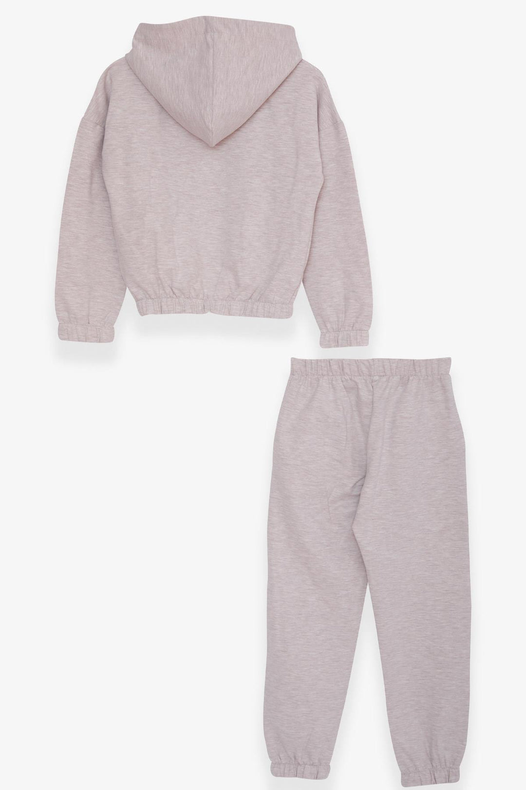 BRE Breeze Girl's Tracksuit Cute Bear Printed 50 Years, Beige Melange - Kropyvnytskyi