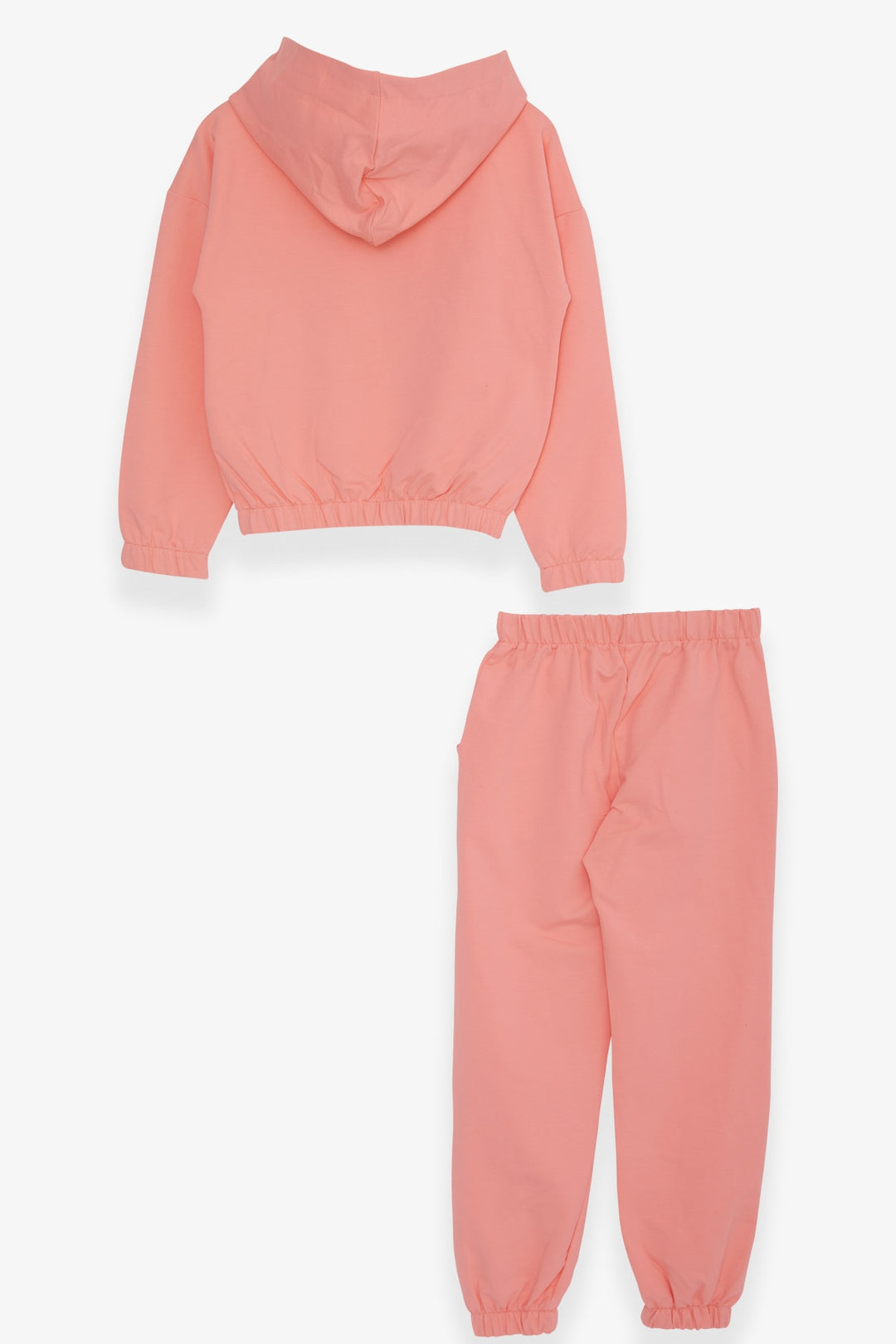 BRE Breeze Girl's Tracksuit Cute Bear Printed 50 Years, Salmon - Yevpatoriia