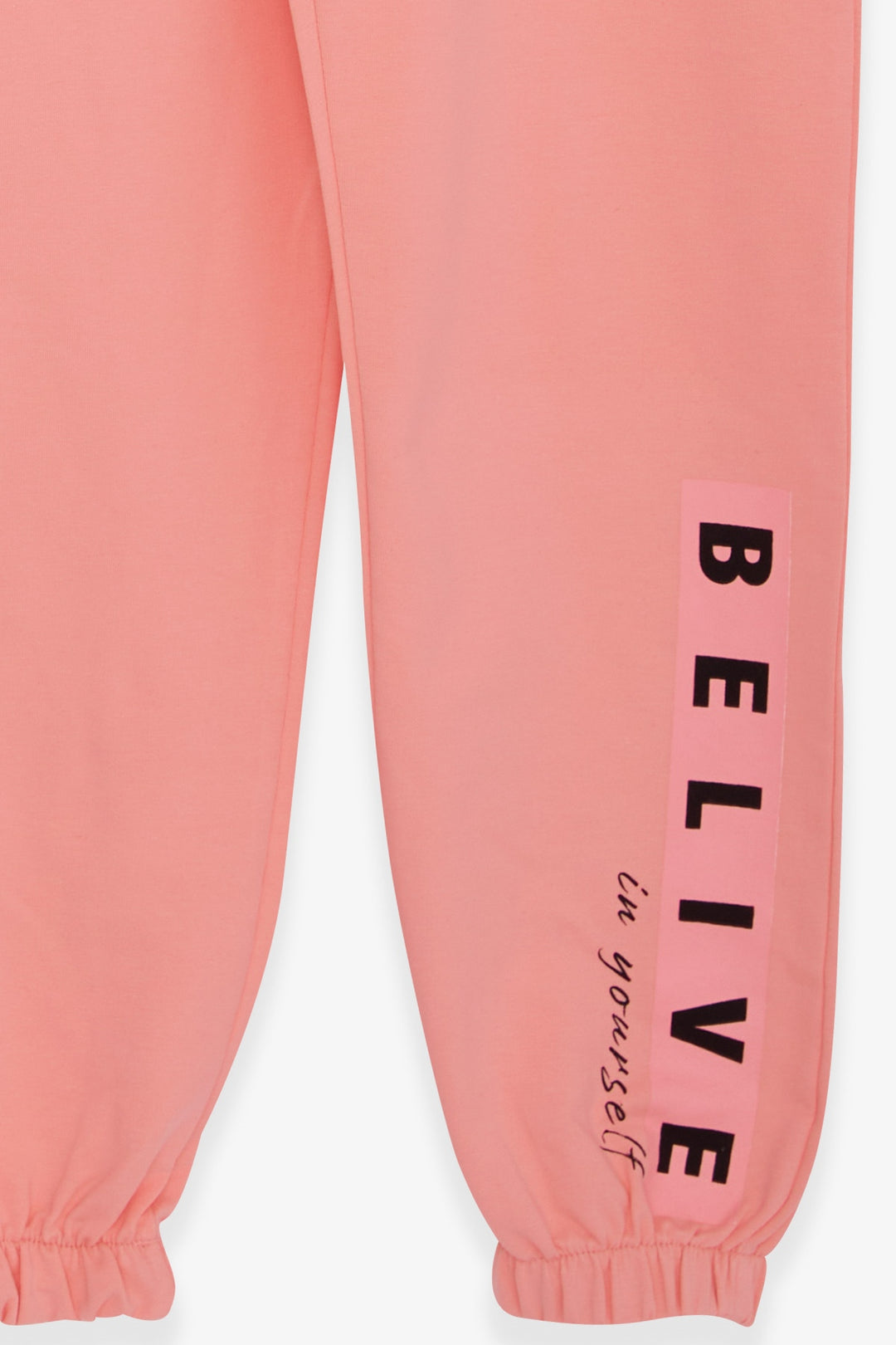 BRE Breeze Girl's Tracksuit Cute Bear Printed 50 Years, Salmon - Yevpatoriia