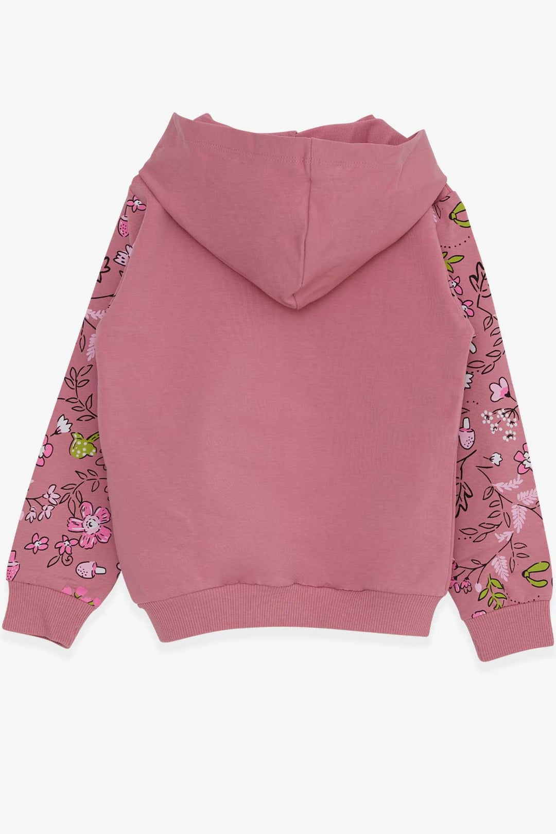 BRE Breeze Girl's Cardigan Flower Printed 1-4 Years, Rose Pink - Weert