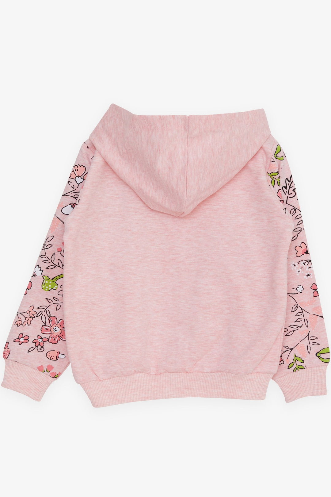 BRE Breeze Girl's Cardigan Flower Printed 1-4 Years, Salmon Melange - Hürth