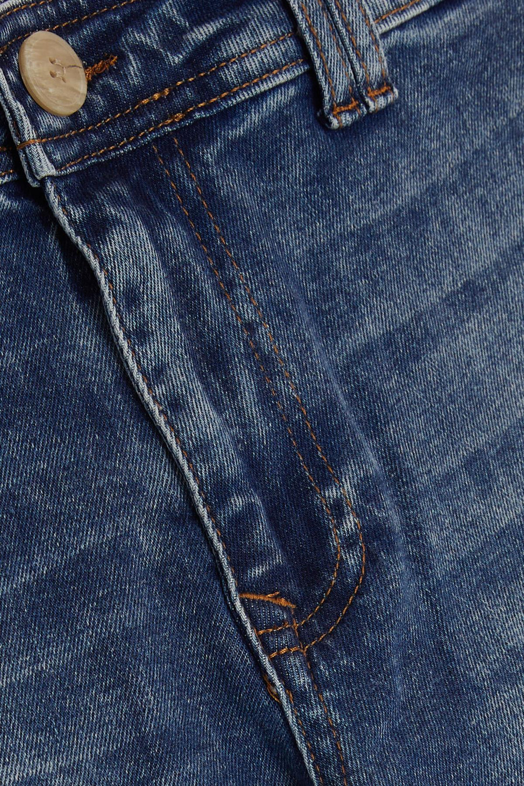 BRE Breeze Girl's Jeans Buttoned Back Pocket Spanish Hem 94 Years, Blue - Ciudad Apodaca