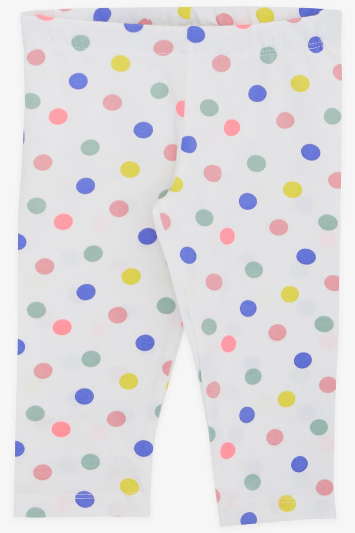 BRE Breeze Girl Child Capri Leggings Set Cute Little Friends Themed 1.5-5 Years, Ecru - Sutton in Ashfield