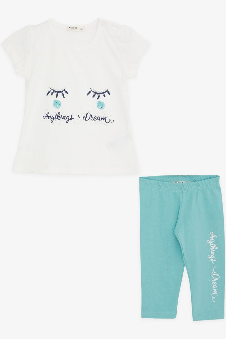 BRE Breeze Girl Child Capri Leggings Set Dream تحت عنوان 1-4 سنوات، إكرو - Kirchheim unter Teck