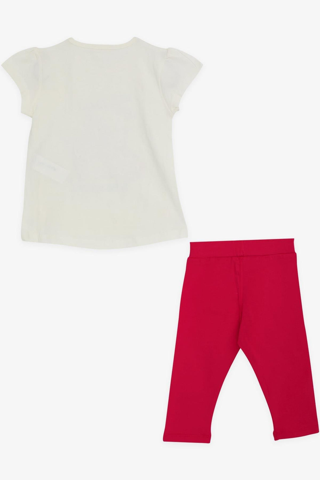BRE Breeze Girl Child Capri Leggings Set with Unicorn Print 1.5-5 Years, Beige - Kavála