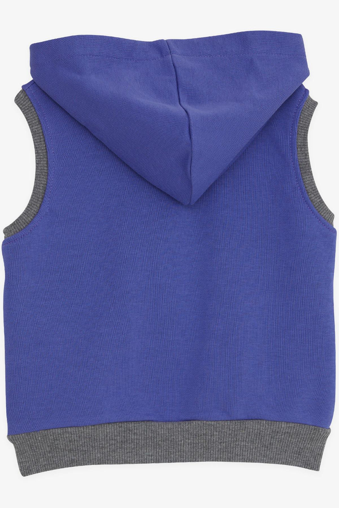BRE Breeze Girl's Hooded Vest with Zipper and Emblem, Purple, 3-8 Years - Palaió Fáliro