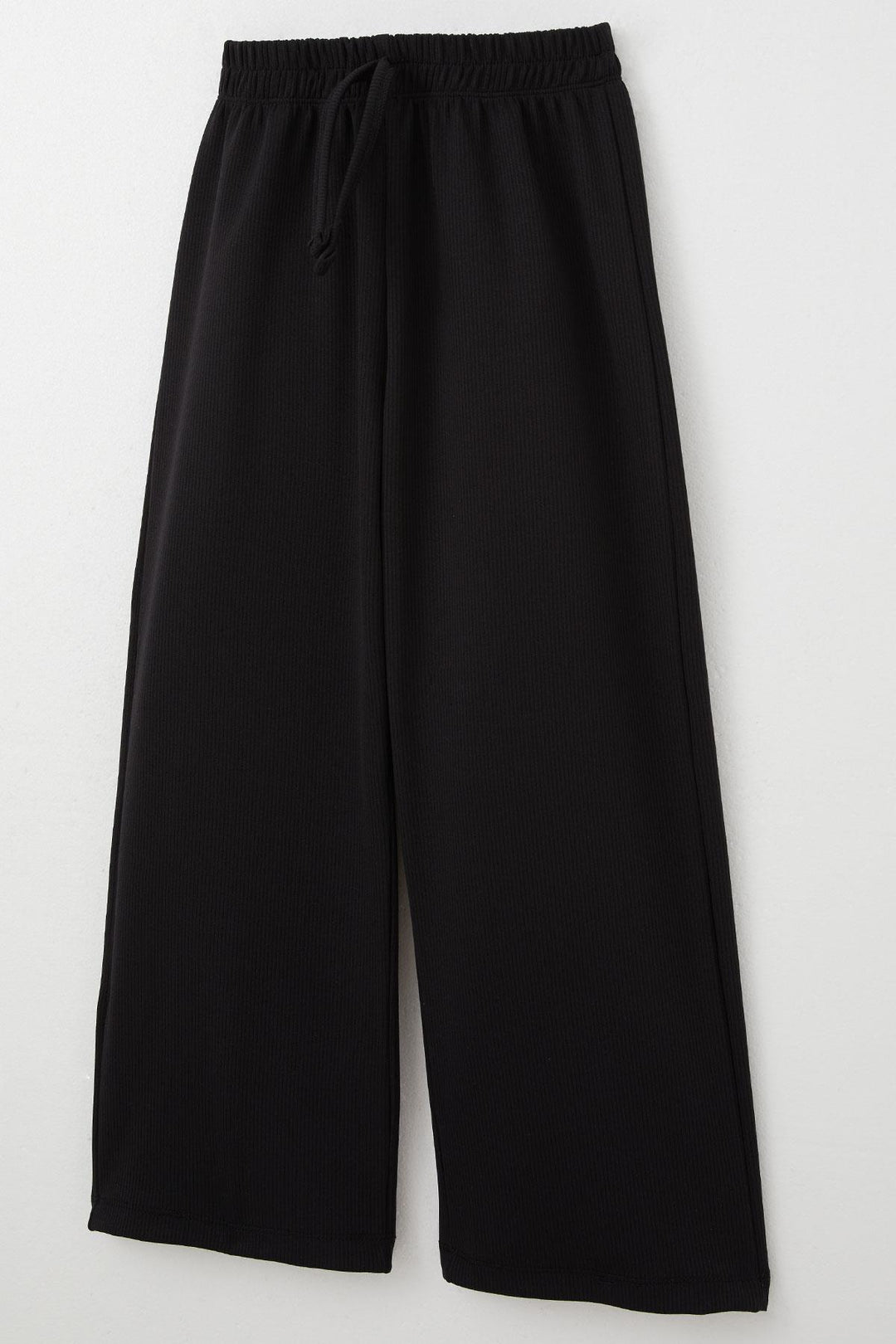 BRE Breeze Girl's Pants with Lace-Up Detail, 84 Years, Black - Brest