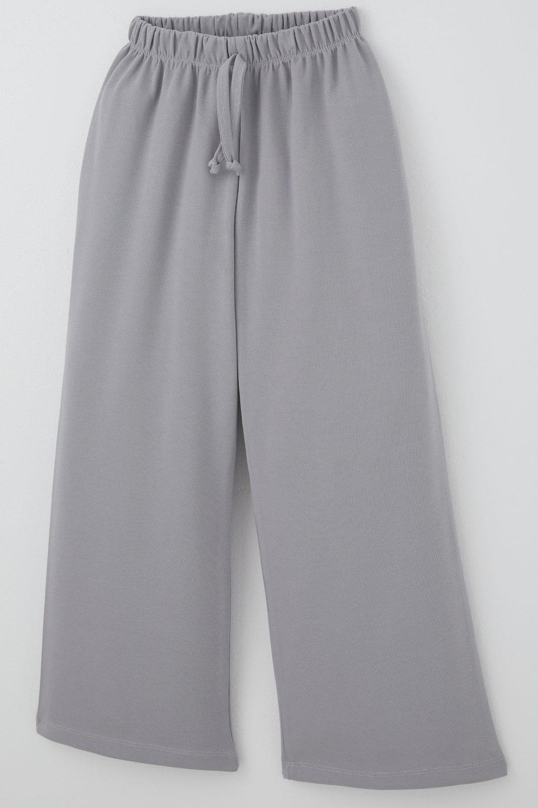 BRE Breeze Girl's Pants with Drawstring Waistband Elasticated 60 Years, Grey - Timberwood Park