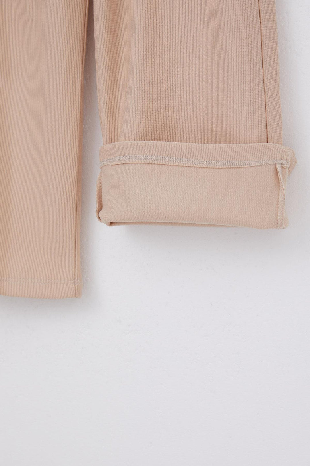 BRE Breeze Girl's Pants with Waistband Arm Detail and Pockets, 84 Years, Beige - Ródos