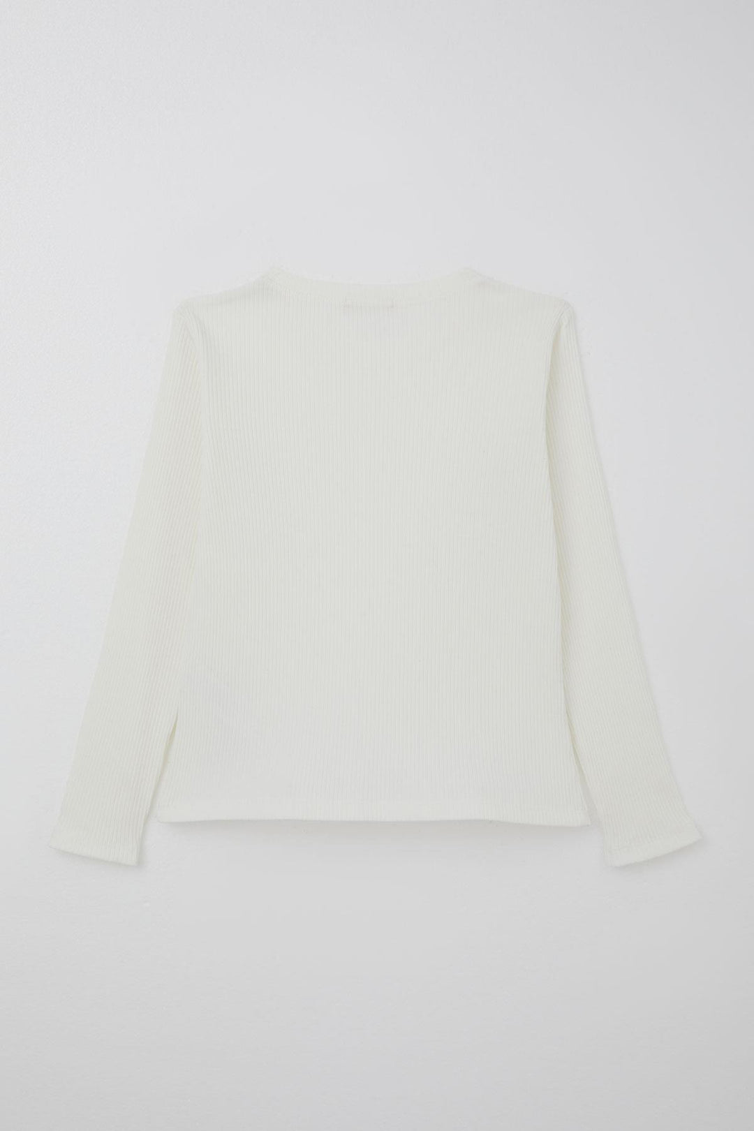 BRE Breeze Girl Child Set with Pants Blouse Finger Detailed Pants Plaid Patterned 84 Years, Ecru - Lowell