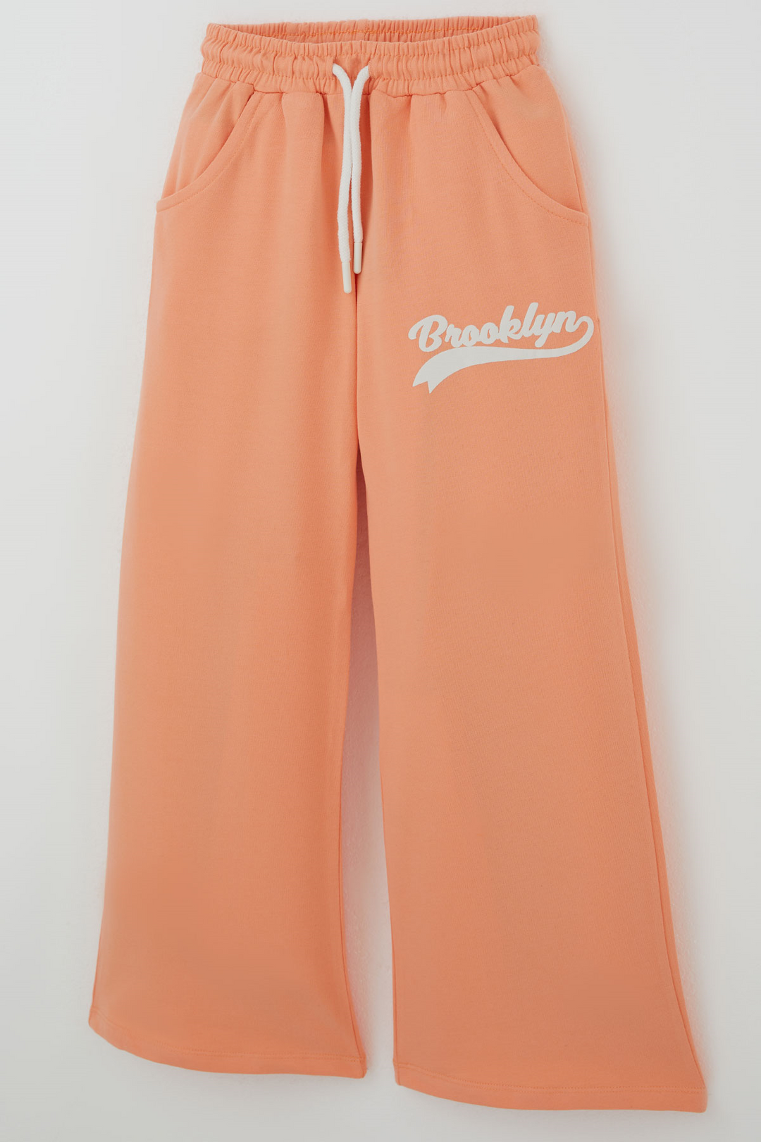 BRE Breeze Kız Çocuk Pantolonlu Takım Brooklyn Yazı Baskılı Bağcıklı 84 Yaş, Ekru - Hildesheim
