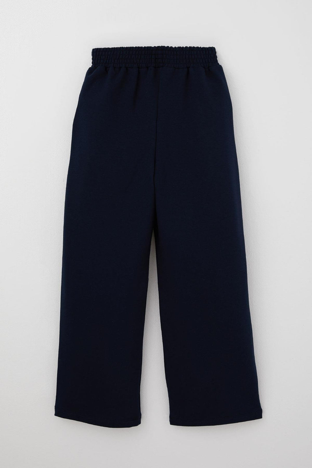 BRE Breeze Girl Child Set with Pants Finger Slit Arm Detail 84 Years, Navy Blue - Coram