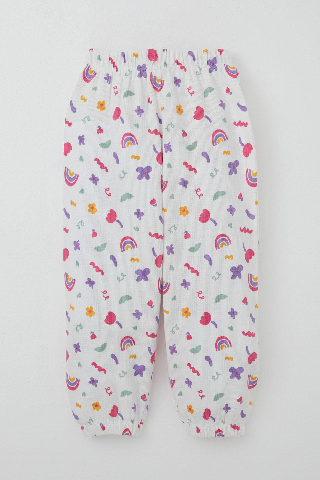 BRE Breeze Girl's Pyjama Set Spring Colors 1-3 Years, White - Long Beach