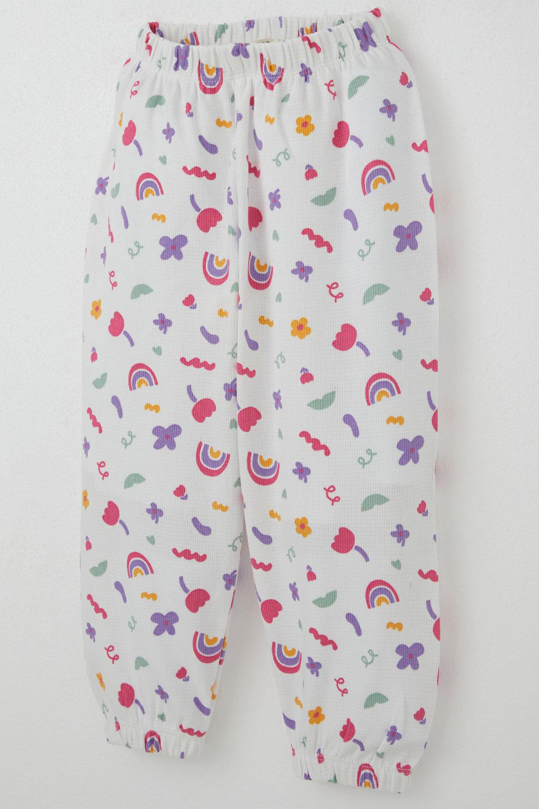 BRE Breeze Girl's Pyjama Set Spring Colors 1-3 Years, White - Long Beach