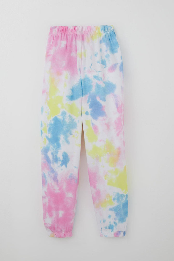 BRE Breeze Girl's Pyjama Set with Bat Pattern, 4-8 Years, Mixed Color - Porta Westfalica