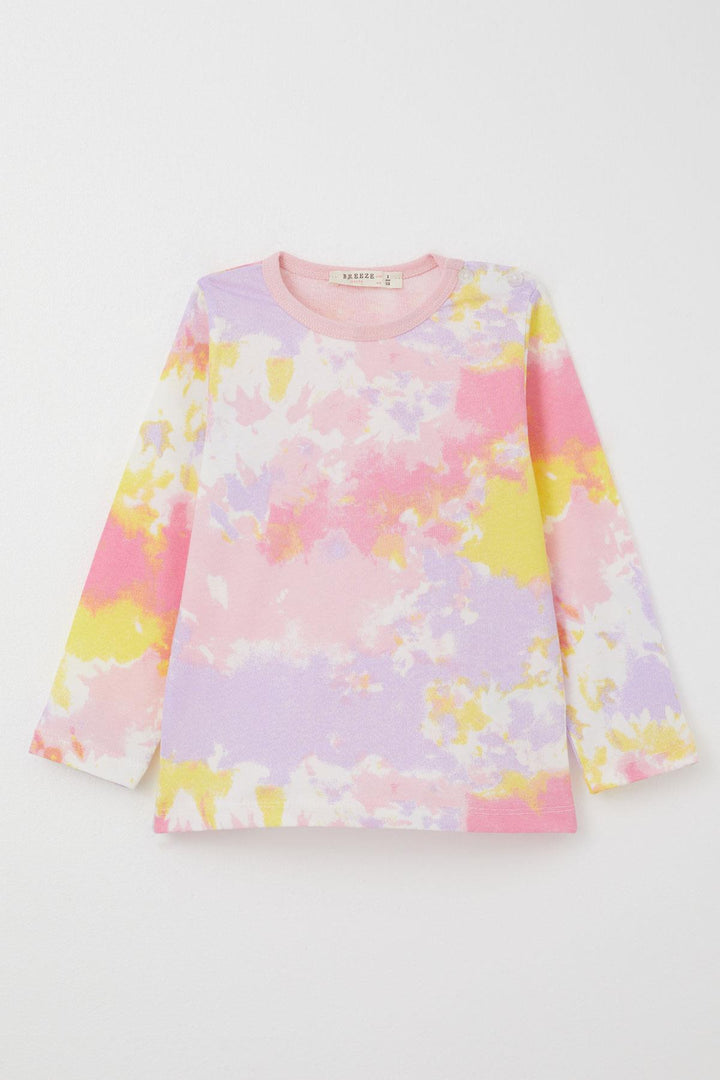 BRE Breeze Girl's Pyjama Set Tie-Dye Patterned 1-3 Years, Mixed Color - Dunfermline