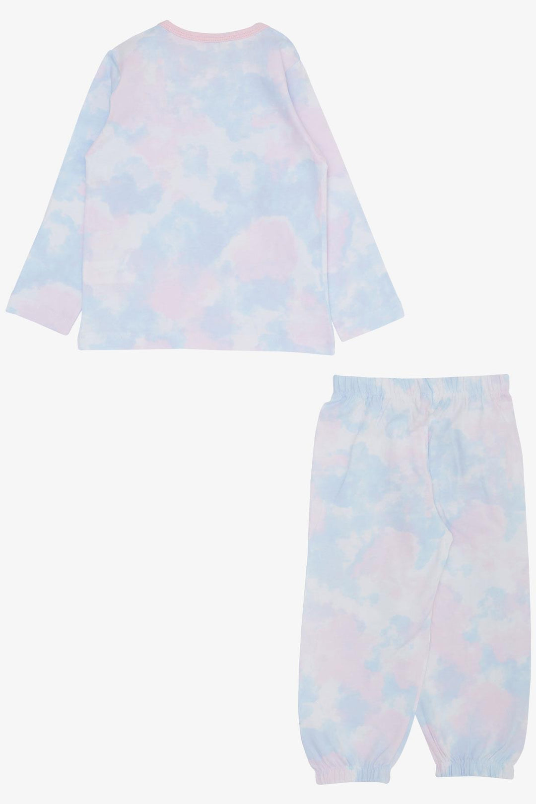 BRE Breeze Girl's Pyjama Set with Tie-Dye Pattern, 1-3 Years, Mixed Colors - Plymouth