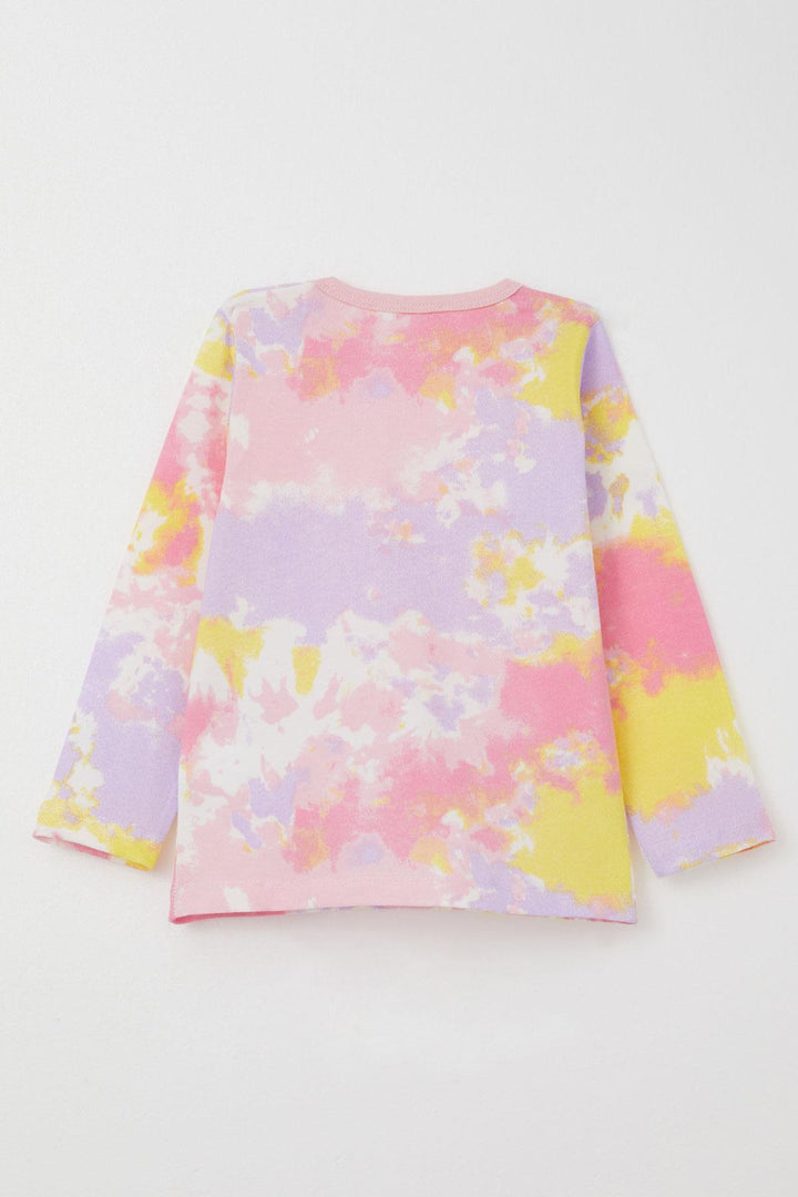 BRE Breeze Girl's Pyjama Set Tie-Dye Patterned 1-3 Years, Mixed Color - Dunfermline