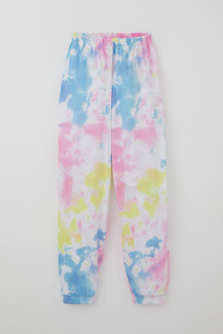 BRE Breeze Girl's Pyjama Set with Bat Pattern, 4-8 Years, Mixed Color - Porta Westfalica