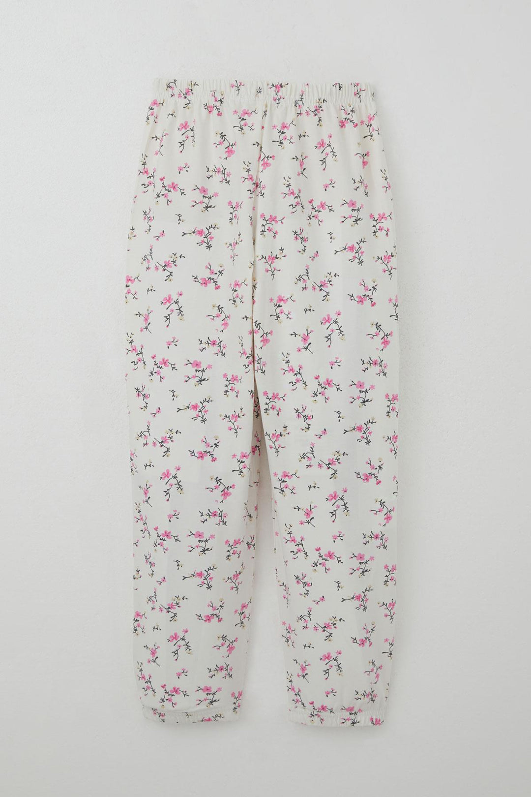BRE Girl's Pyjama Set Flower Spring 4-8 Years, Ecru - Ferizaj
