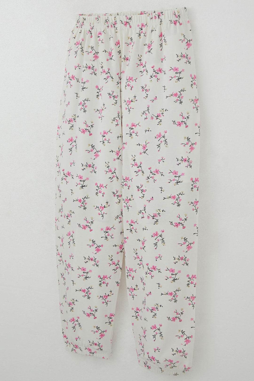 BRE Girl's Pyjama Set Flower Spring 4-8 Years, Ecru - Ferizaj