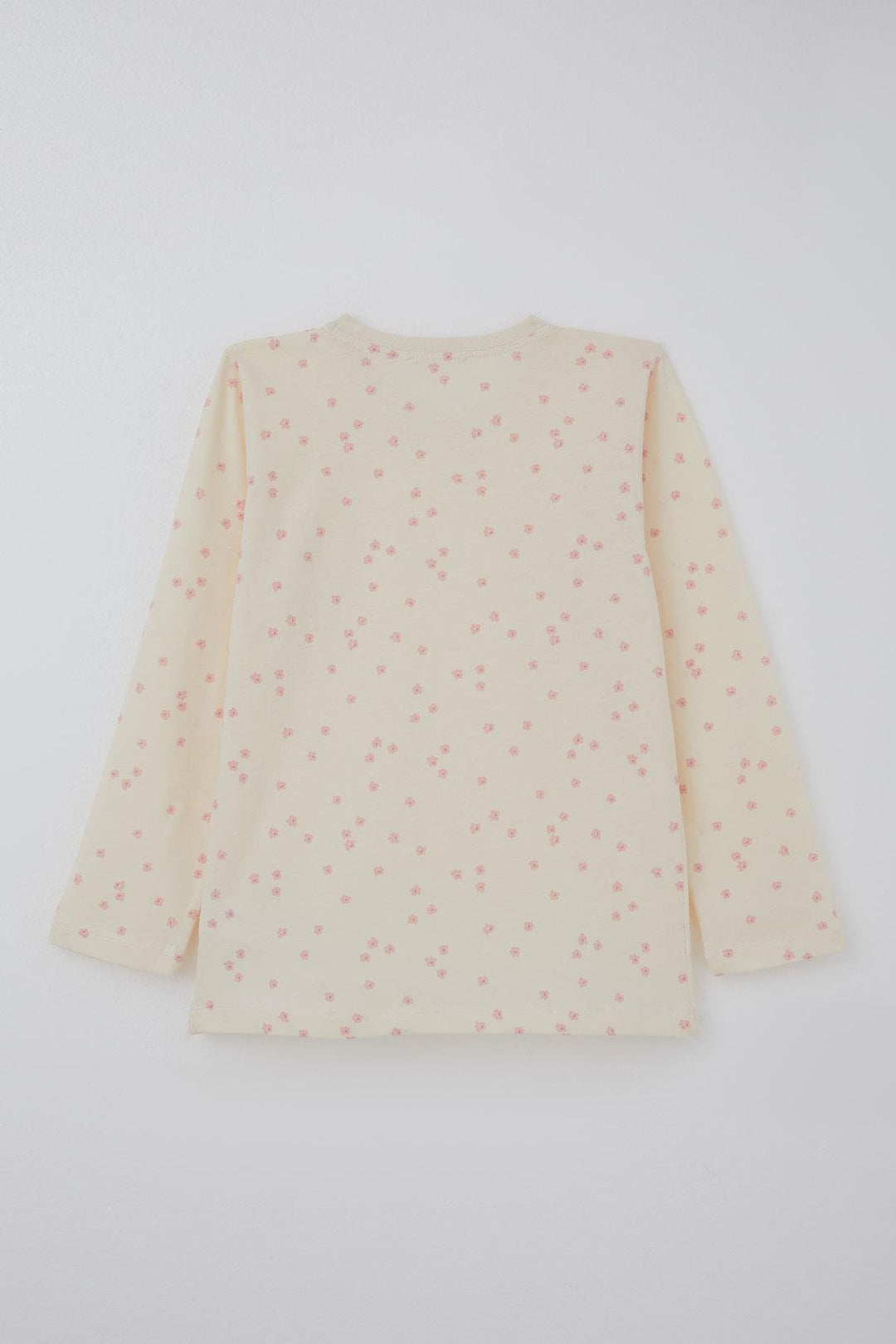 BRE Breeze Girl's Pajama Set Flower Patterned 4-8 Years, Cream - Visalia