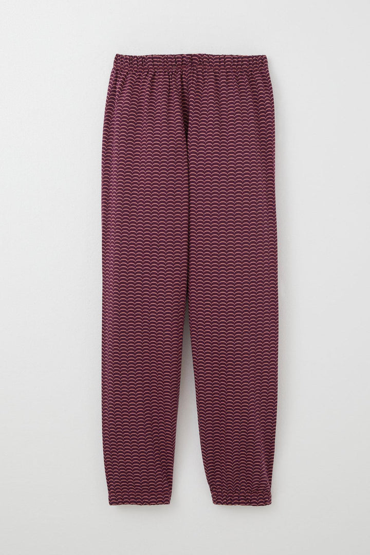 BRE Breeze Girl's Pajama Set Patterned 4-8 Years, Plum Color - Ciudad General Escobedo