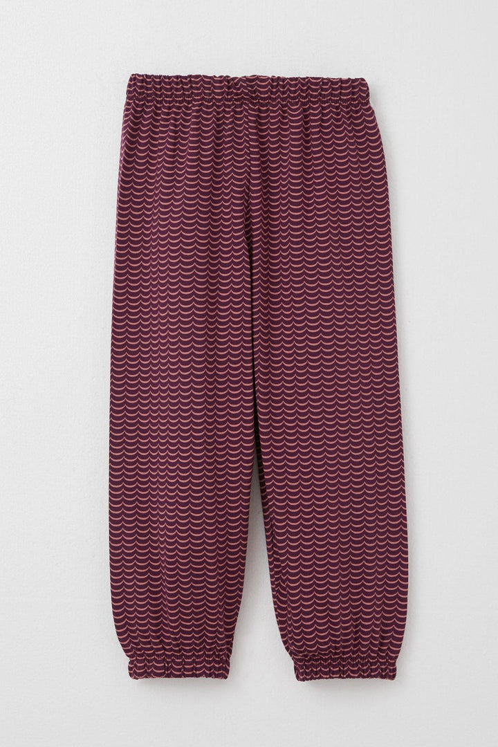 BRE Breeze Girl's Pyjama Set Patterned 1-3 Years, Plum Color - Luhansk