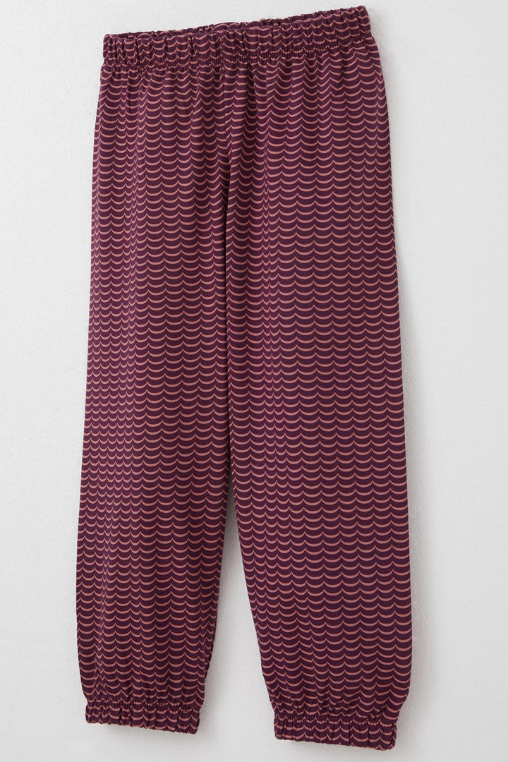 BRE Breeze Girl's Pyjama Set Patterned 1-3 Years, Plum Color - Luhansk
