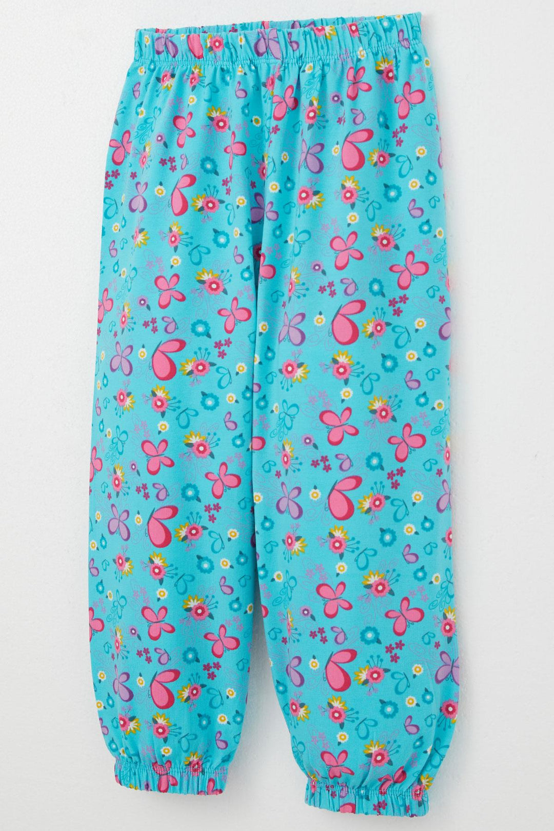 BRE Breeze Girl's Pyjama Set Butterfly Patterned 1-3 Years, Turquoise - Guadalajara
