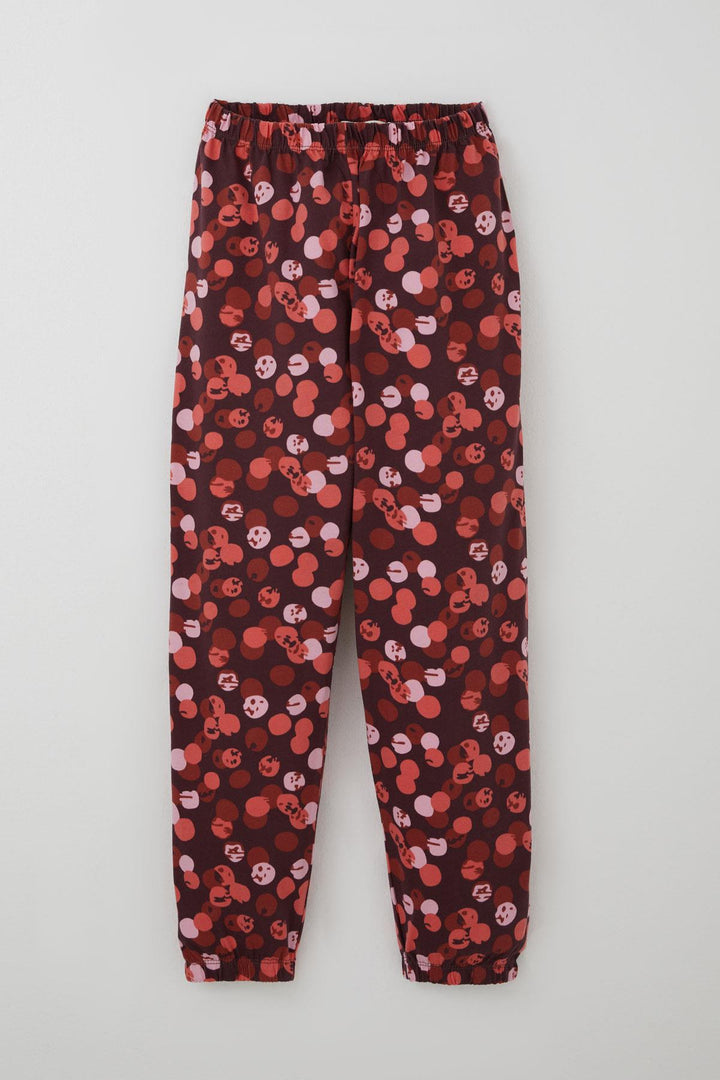 BRE Breeze Kız Çocuk Pijama Takımı Neşeli Benekler Desenli 92 Yaş, Mürdüm - Hanover Park