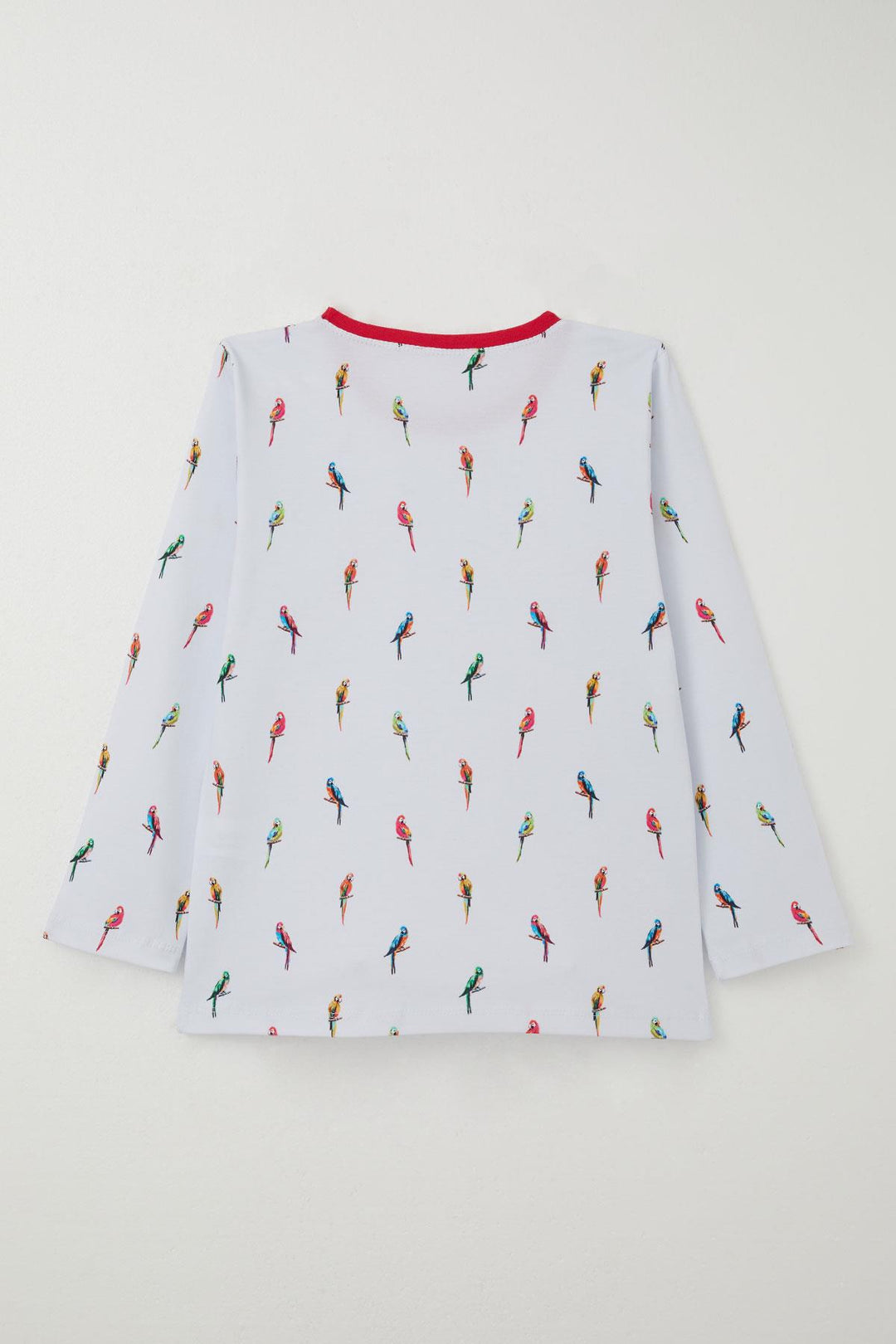 BRE Breeze Girl's Pajama Set Parrot Joy 92 Years, White - Dún Dealgan