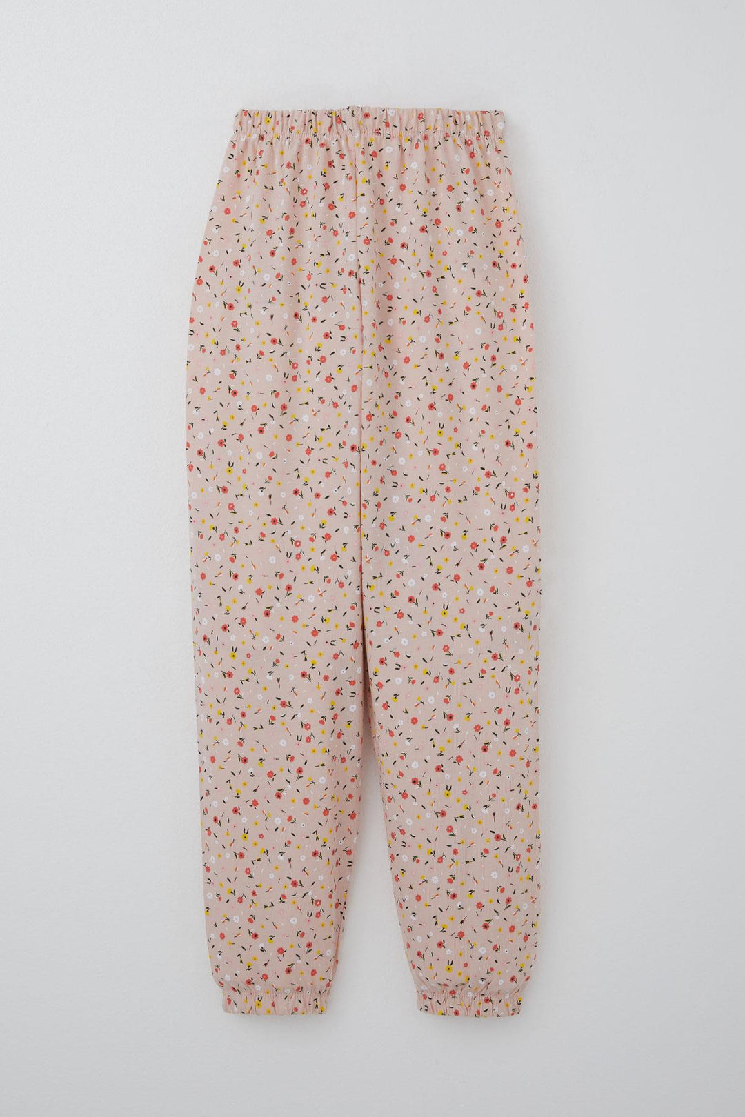 BRE Breeze Girl's Pajama Set Colorful Small Flower Patterned 4-8 Years, Powder - Tapachula