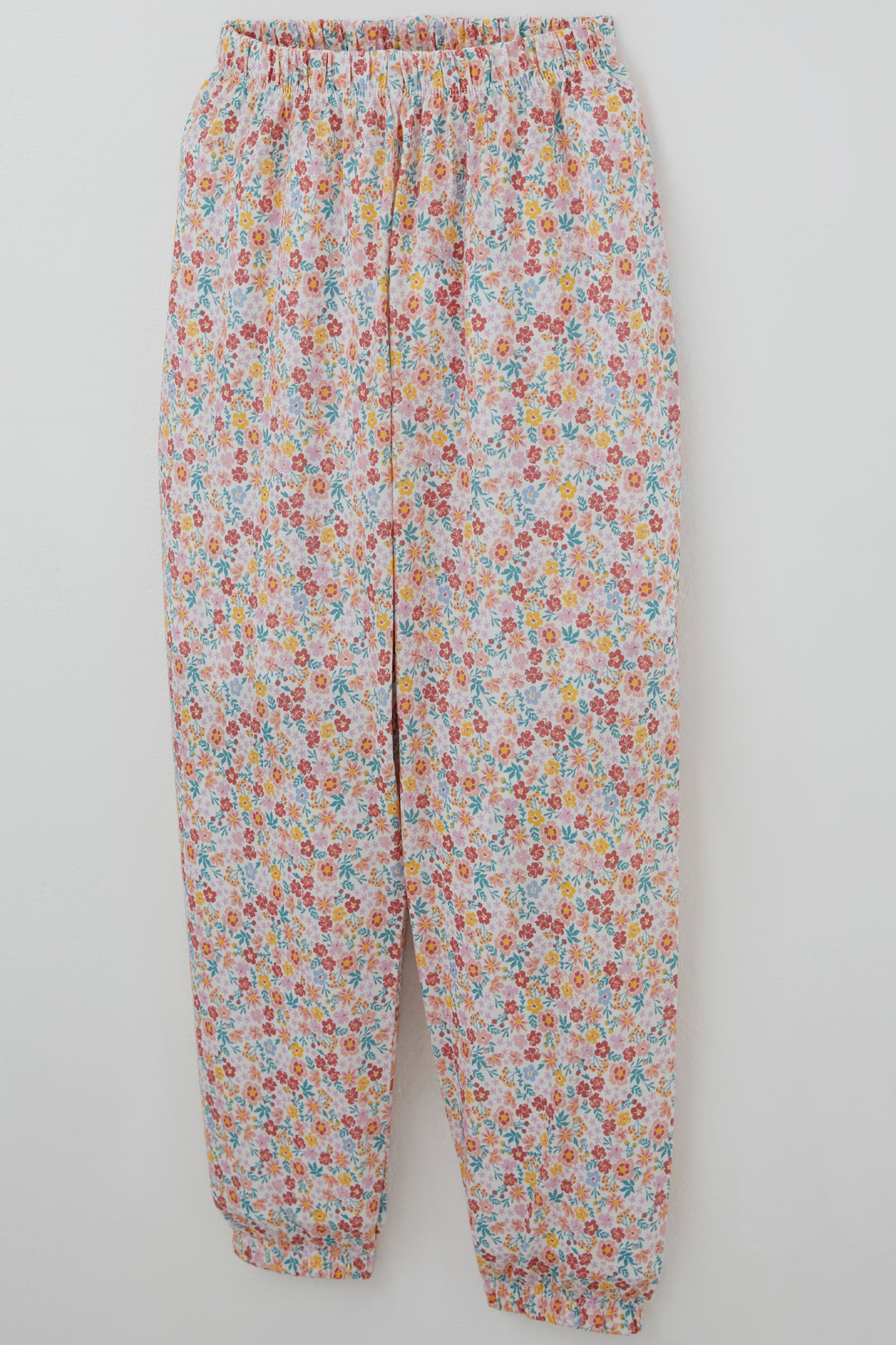 BRE Breeze Kız Çocuk Pijama Takımı Renkli Çiçek Desenli 4-8 Yaş, Karışık Renk - Valdemoro