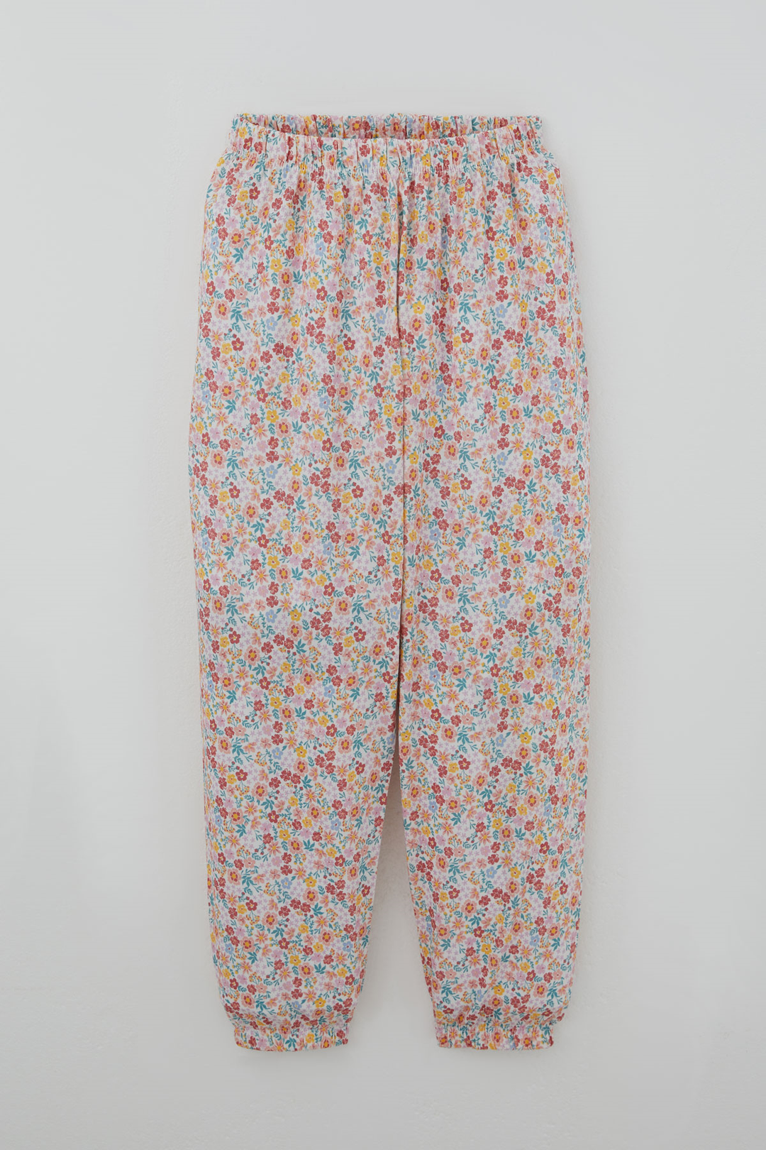 BRE Breeze Kız Çocuk Pijama Takımı Renkli Çiçek Desenli 4-8 Yaş, Karışık Renk - Valdemoro
