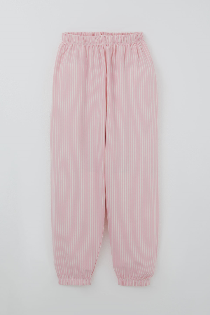 BRE Breeze Kız Çocuk Pijama Takımı Rüya Çizgili 4-8 Yaş, Pembe - Azzano