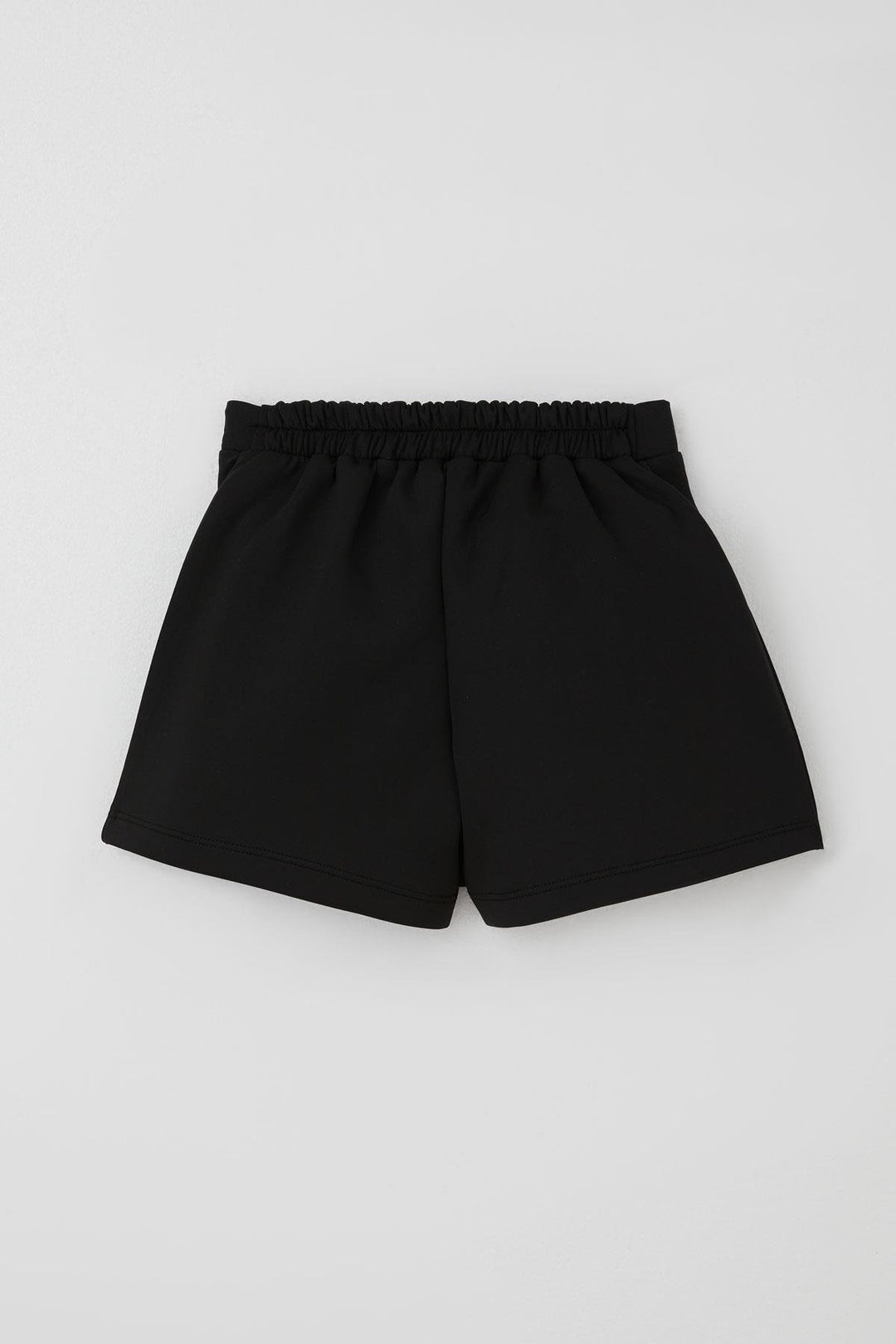 BRE Breeze Girl Child Shorts Skirt with Pocket Flap Detail Button Accessory 62 Years, Black - Lausanne