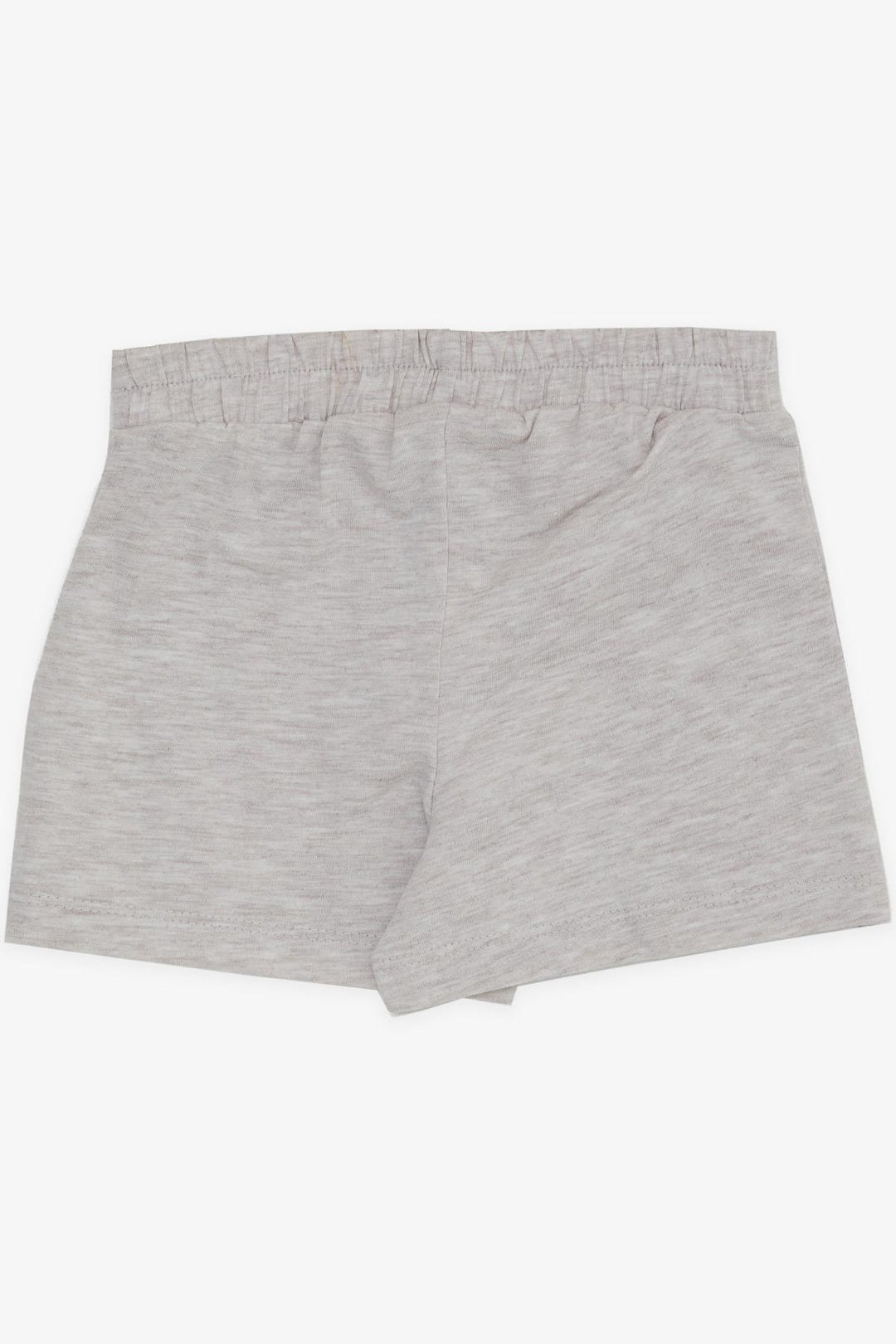 BRE Breeze Girl Child Shorts Skirt Button Accented 3-7 Years, Beige Melange - Eastpointe
