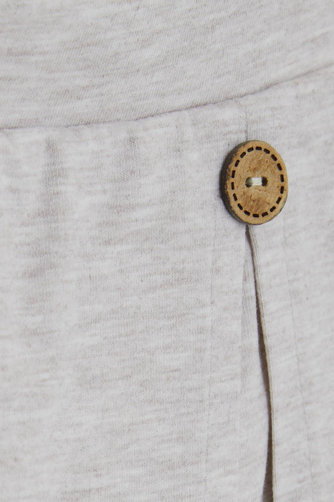 BRE Breeze Girl Child Shorts Skirt Button Accented 3-7 Years, Beige Melange - Eastpointe