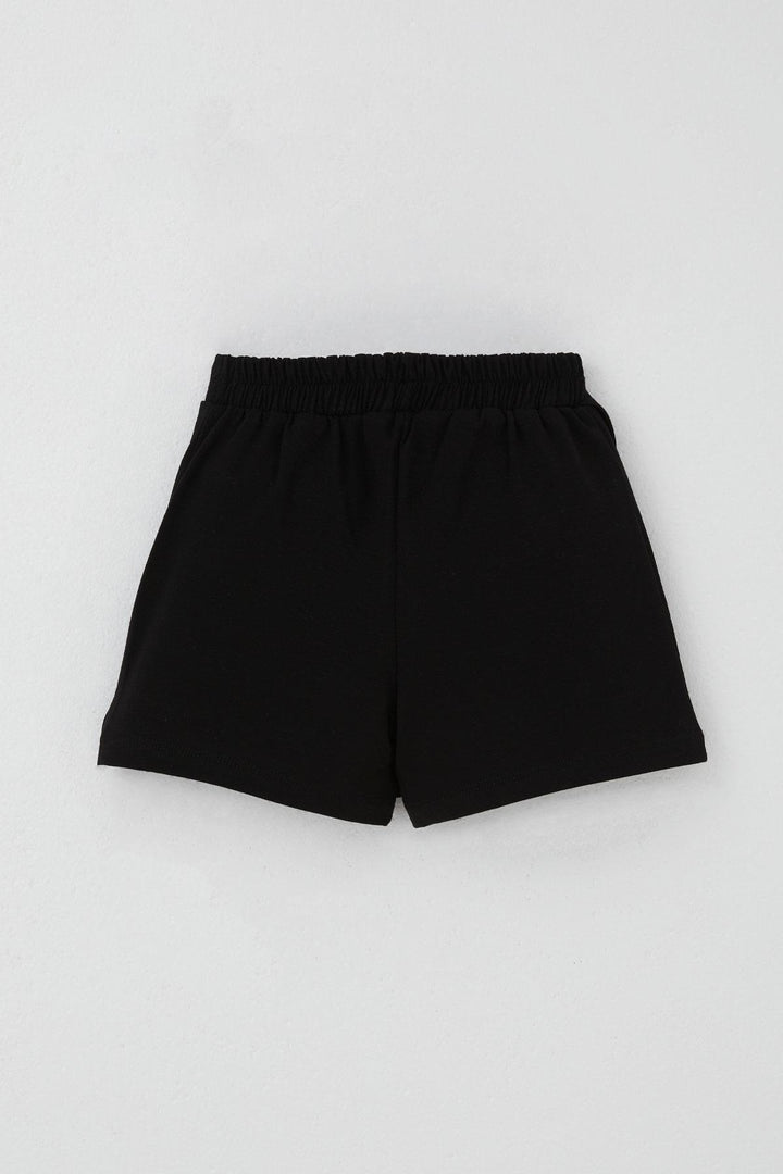 BRE Breeze Girl Child Shorts Skirt with Bow Accessory Frilly 3-8 Years, Black - Hoddesdon