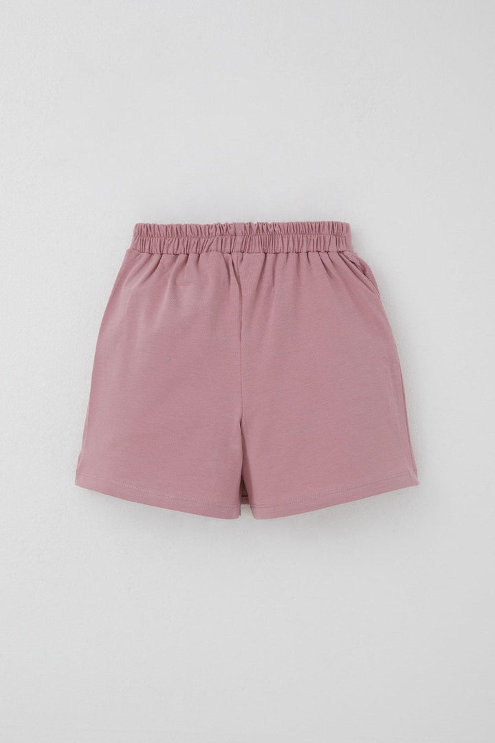BRE Breeze Girl Child Shorts Skirt with Bow Accessory Frilly 60 Years, Rose Pink - Islip