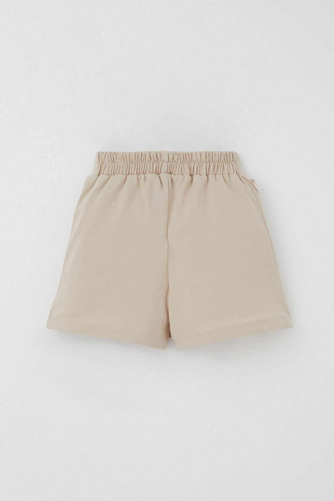 BRE Breeze Girl Child Shorts Skirt with Bow Accessory Frilly 3-8 Years, Beige - Oshkosh