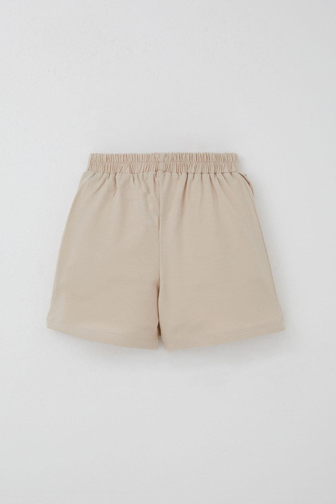 BRE Breeze Girl Child Shorts Skirt with Bow Accessory Frilly 60 Years, Beige - Santa Cruz