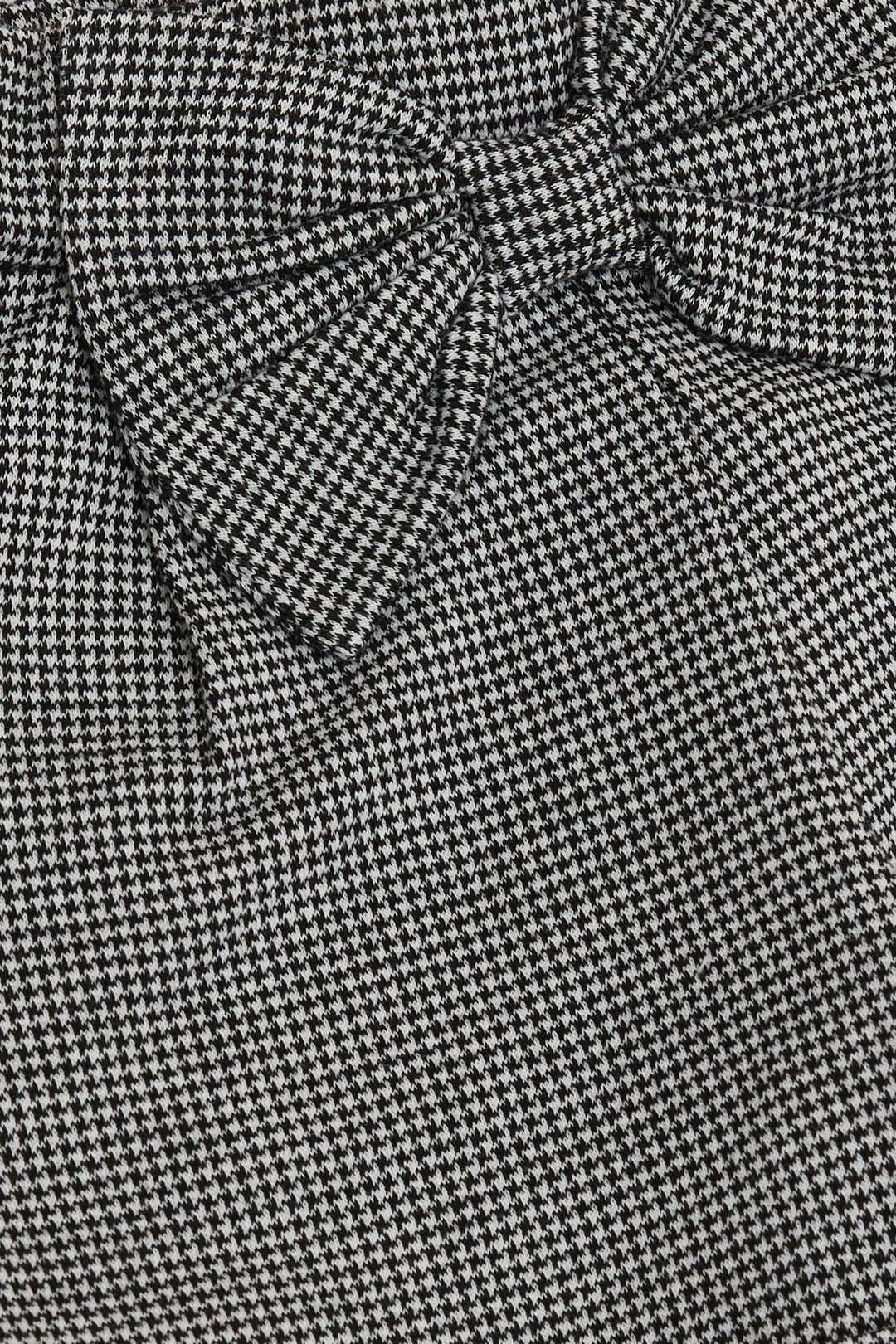 BRE Breeze Girl's Shorts Houndstooth Patterned with Bow, 1.5-5 Years, Black - Teziutlan