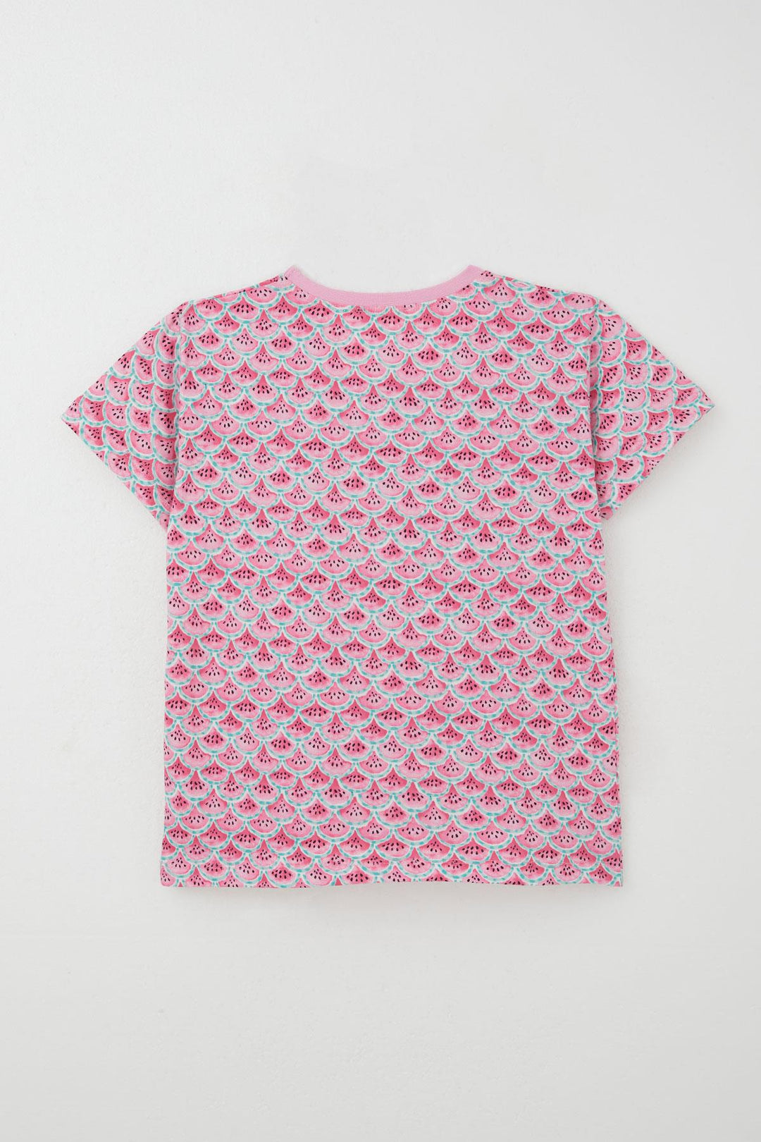 BRE Breeze Girl's Shorts Pajama Set Watermelon Slice Patterned 94 Years, Pink - Ramos Arizpe